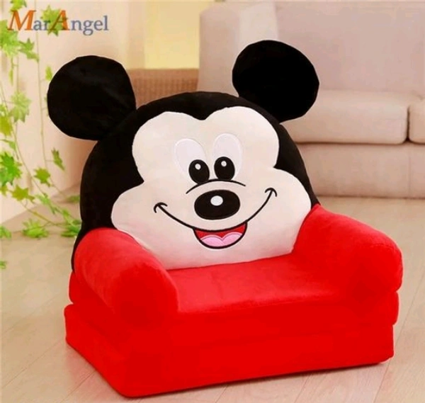 Trendy Unisex Soft Toys kids sofa cum bed - 0-2 Years, Red, 31576504, Sofa Cum Bed, Pack Of 1